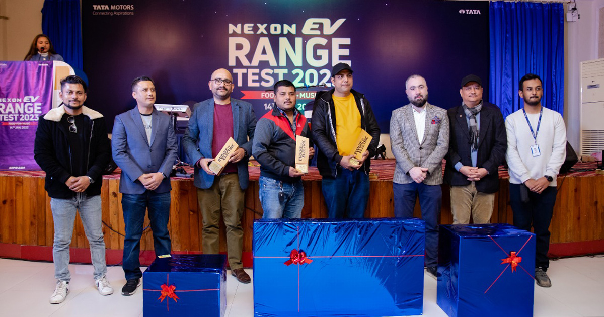 Nexon EV Range Test Sets A New Record In Butwal; Surpasses The Range Set In Kathmandu