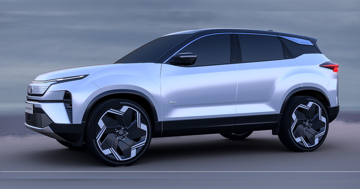 Auto Expo 2023: Tata Harrier EV Concept Debuts