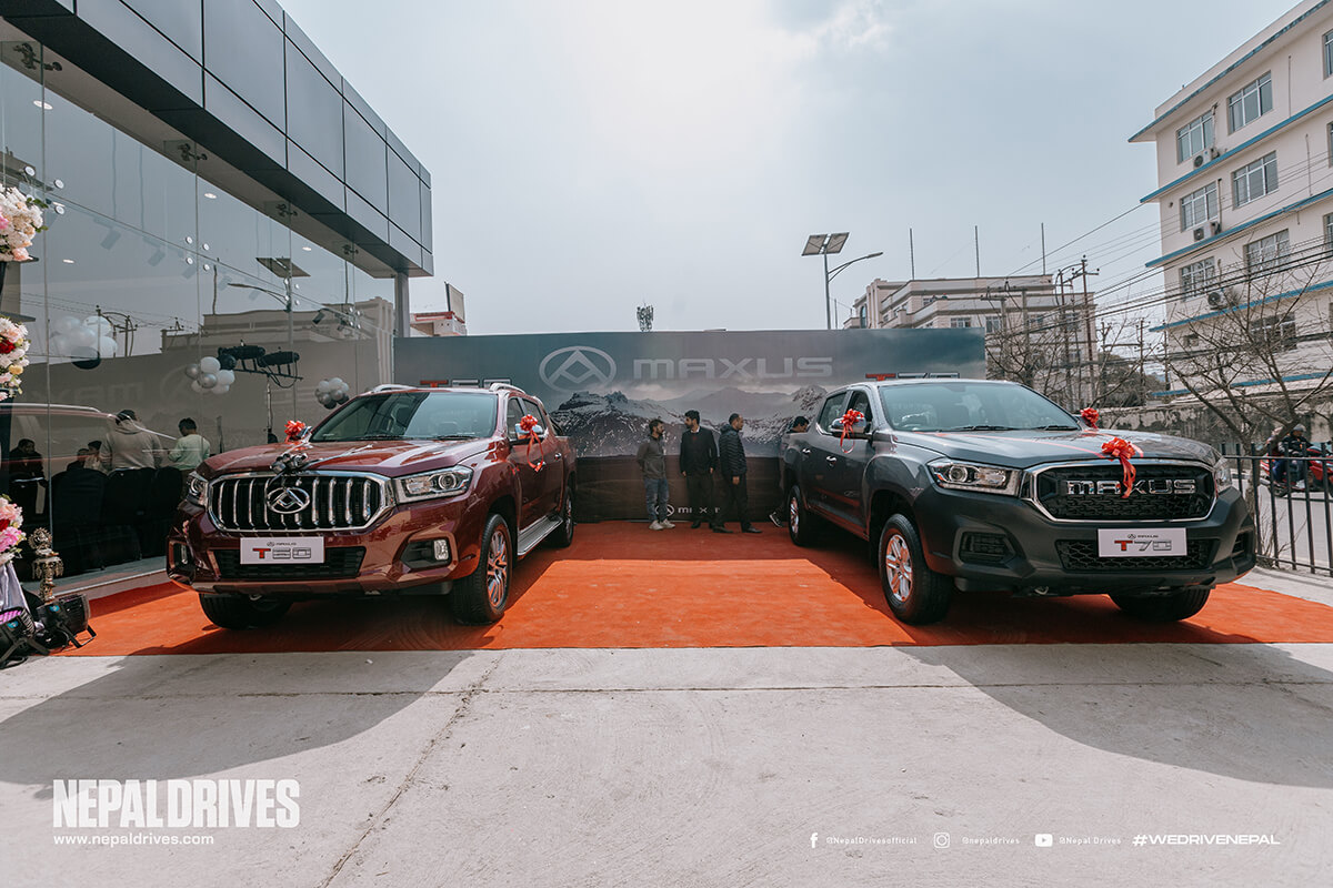 Maxus Debuts In Nepal With The T60, T70 Pickup Trucks and V80 Cargo Van