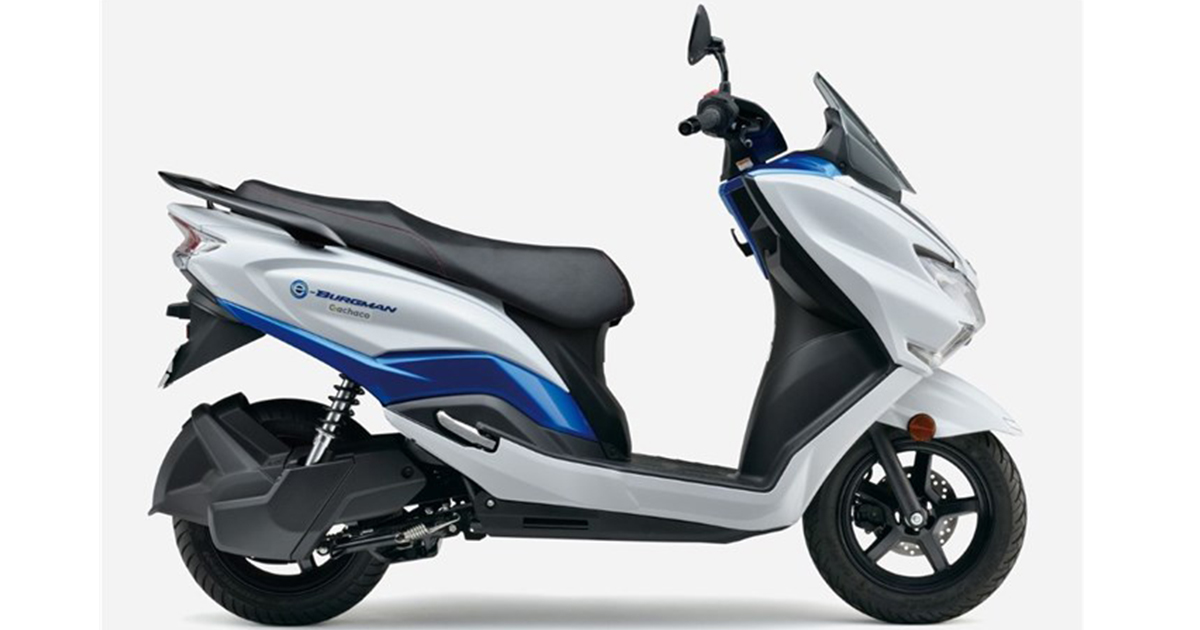 Suzuki Unveils e-Burgman Electric Scooter Based On The Burgman Street