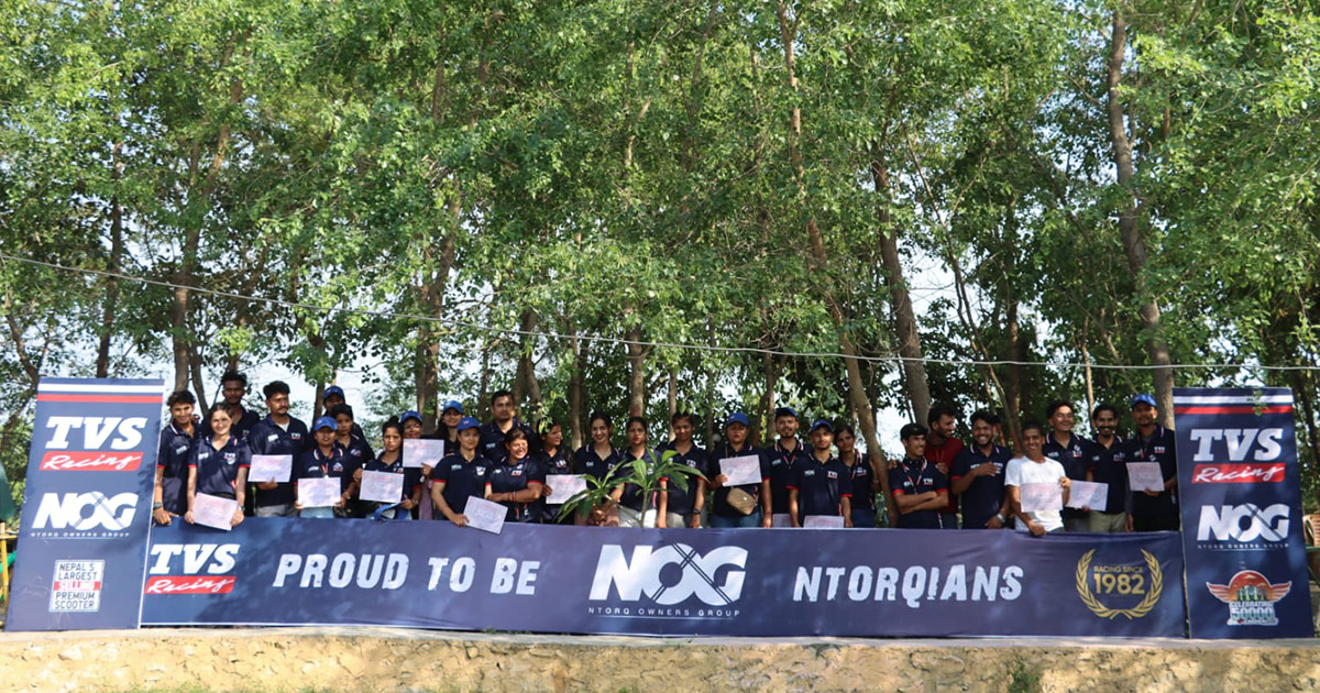 NOG (Ntorq Owners Group) Ride Successfully Completed in Mahendranagar