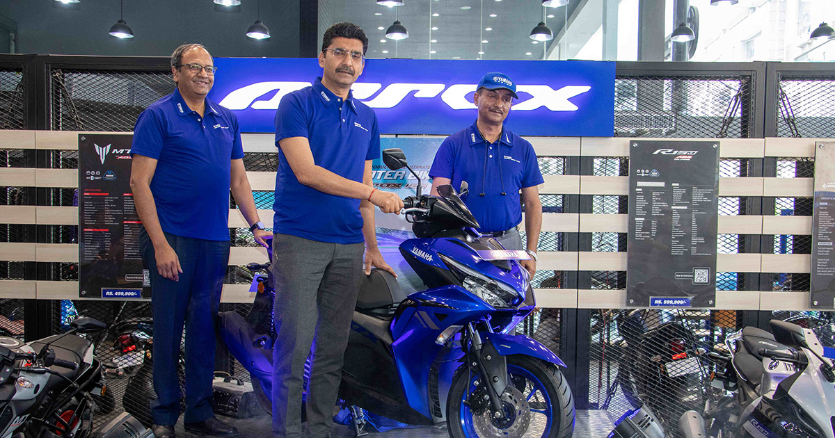 Yamaha Aerox 155 Launched In Nepal At Rs. 4.74 Lakh