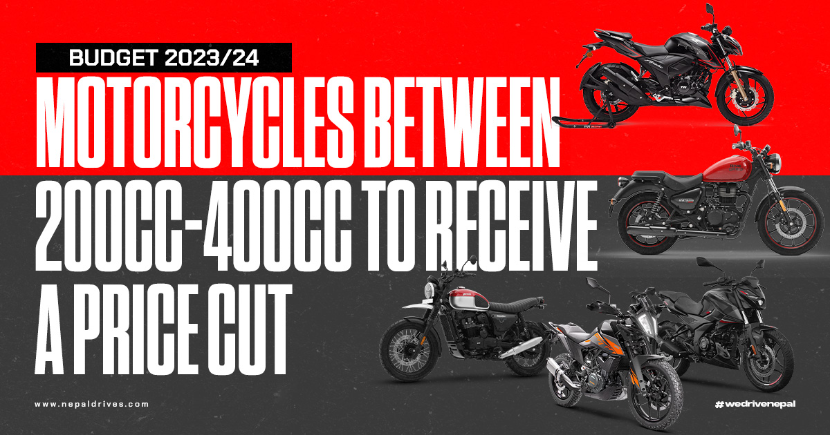 Budget 2023/24: Motorcycles Between 200cc-400cc To Receive A Price Cut