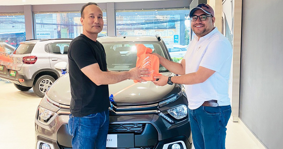 Shangrila Motors Starts Handing Over the New Citroen eC3 EV