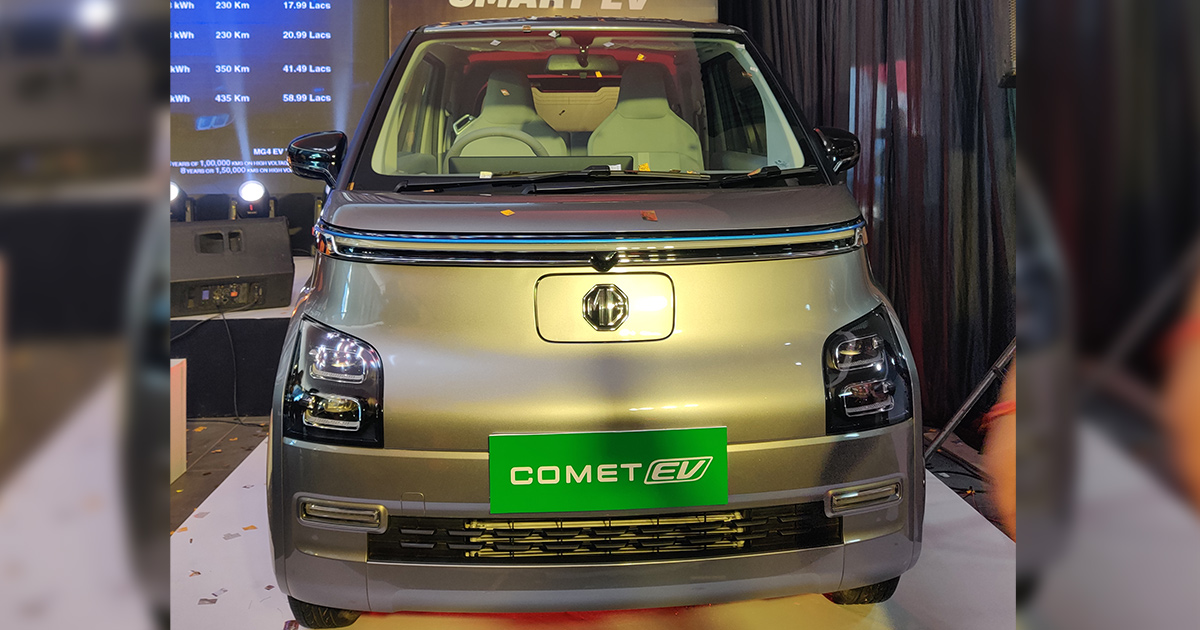 MG Comet EV Launched In Nepal At Rs 17.99 Lakh