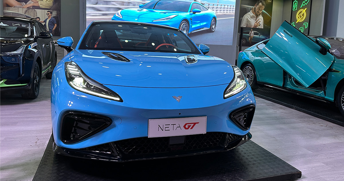 NADA Auto Show 2023: Neta GT Electric Sportscar Showcased