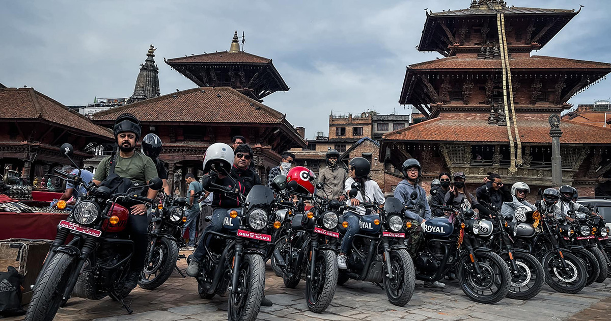 Royal Enfield Nepal Organizes 'Hunter Heritage Ride 2023'