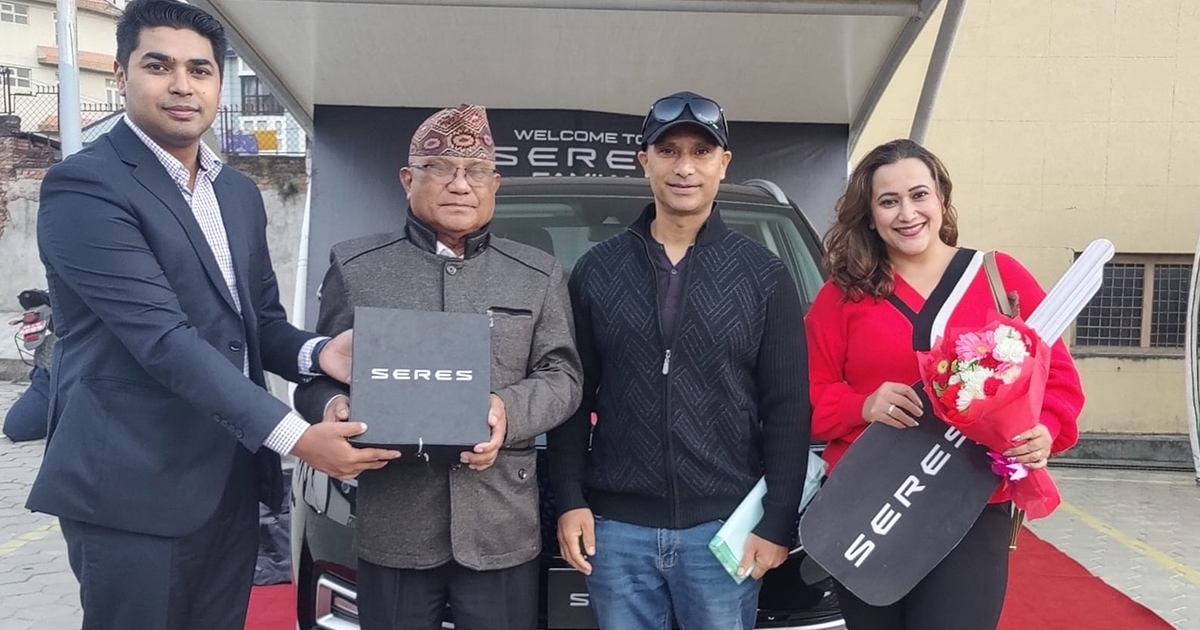 Seres Commences The Delivery of Seres 3 EV in Nepal