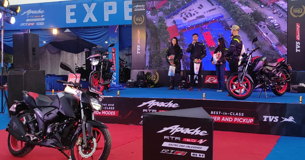 All-new TVS Apache RTR 160 4V FI Special Edition Launched in Nepal at Rs 3,74,900