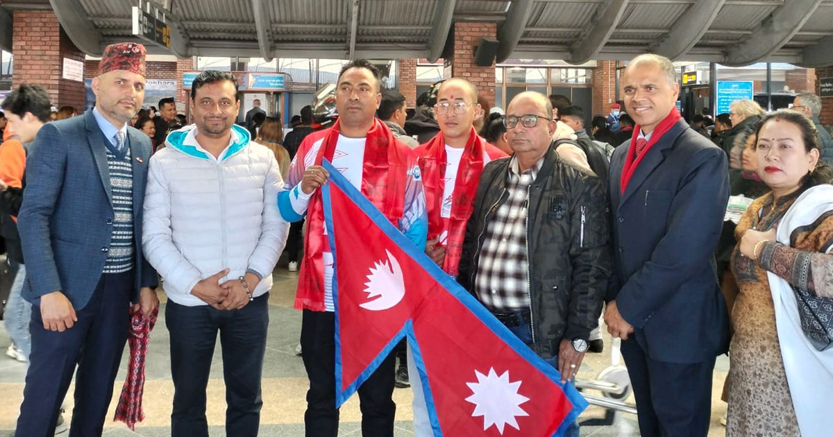 Nepali Racer Yukesh Thapa Departs For Philippines To Compete in ACRR Racing