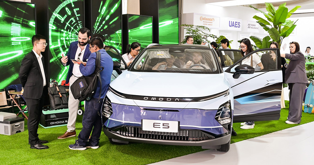 Nepal-bound Omoda E5 EV Shines at the 2023 User Ecosystem Conference in China