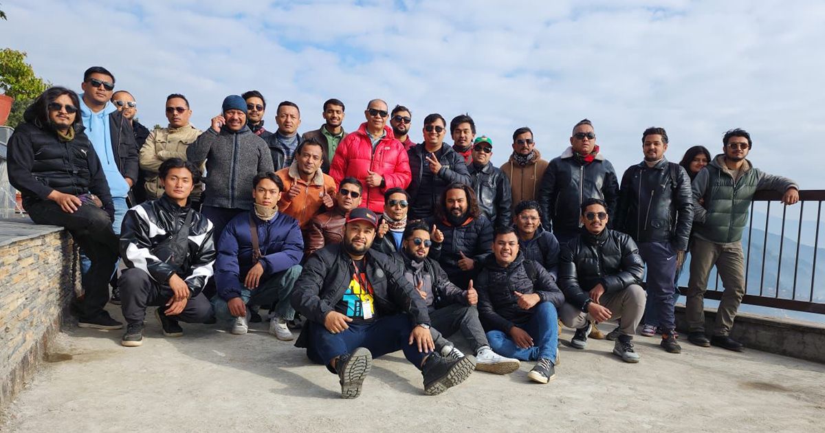 Royal Enfield Nepal Organizes 'Hunter Breakfast Ride' Event