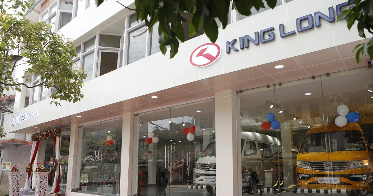 CG Motors Inaugurates New Kinglong Electric Vehicle Showroom in Kathmandu