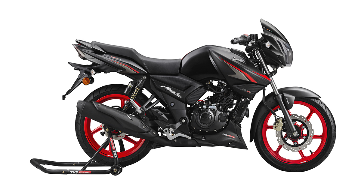 TVS Apache RTR 160 2V Racing Edition Now in India