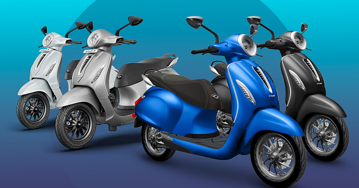 Upcoming Electric Scooters in Nepal: Bajaj Chetak - Team Nepal Drives ...